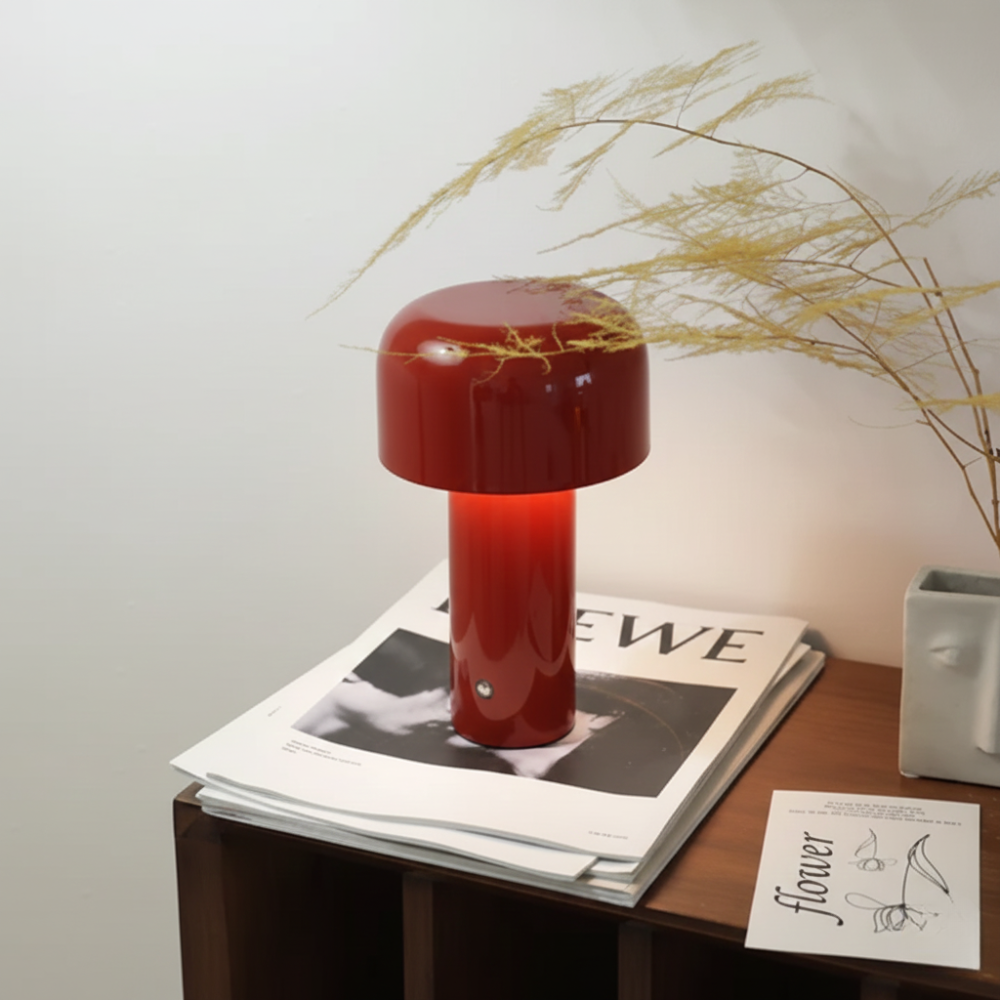 Roma - Lampă de masă wireless cu design ciupercă